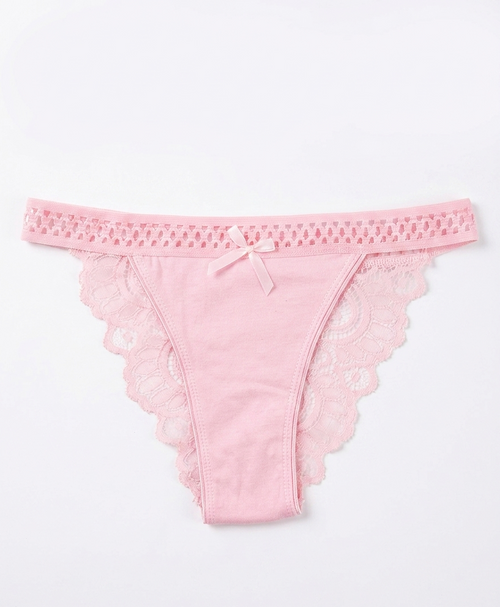 Lattice & Lace Coquette Panty Set trio