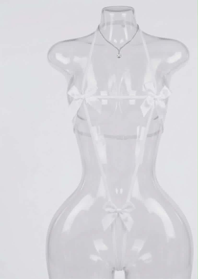 TRIPLE TEMPTATION MICRO SLING G-STRING LINGERIE SET